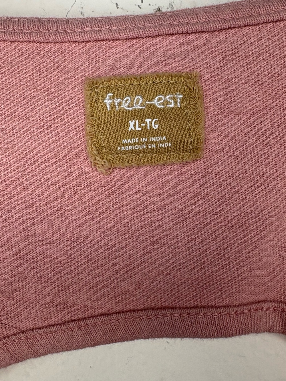 Free People Free-est Angelique Mini Dress Pink Blush open back size XL - Picture 4 of 12